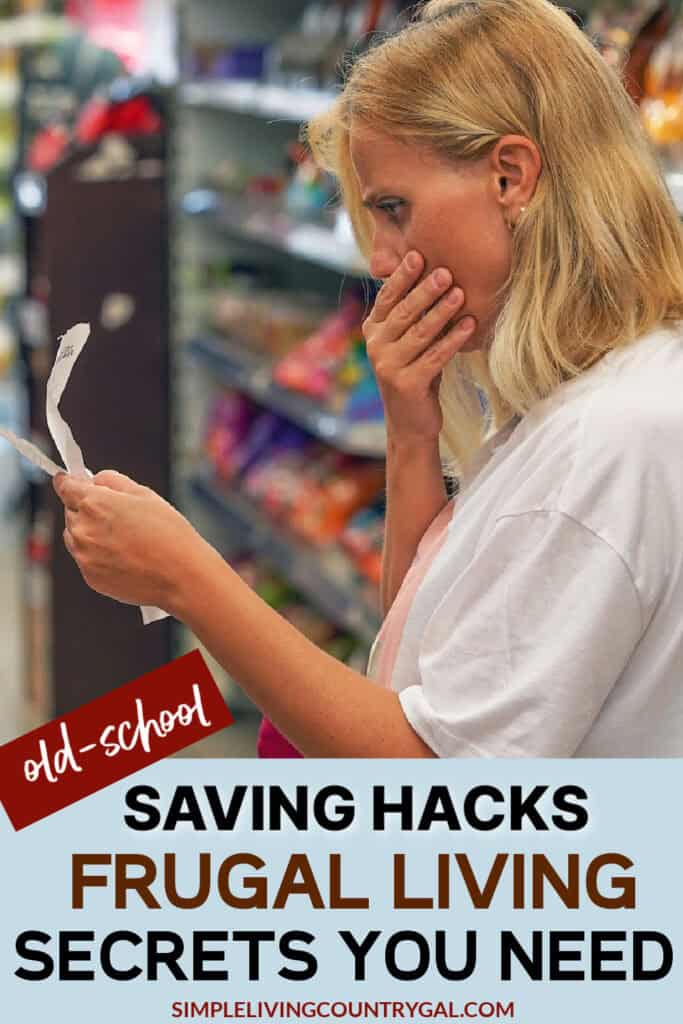 Old Fashioned Money Saving Tips