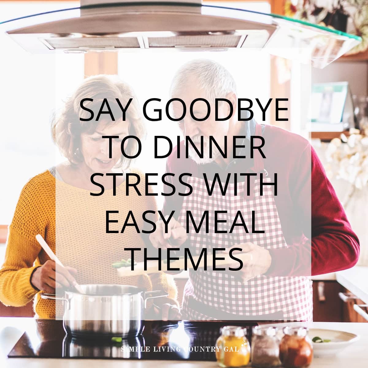 days of the week meal themes