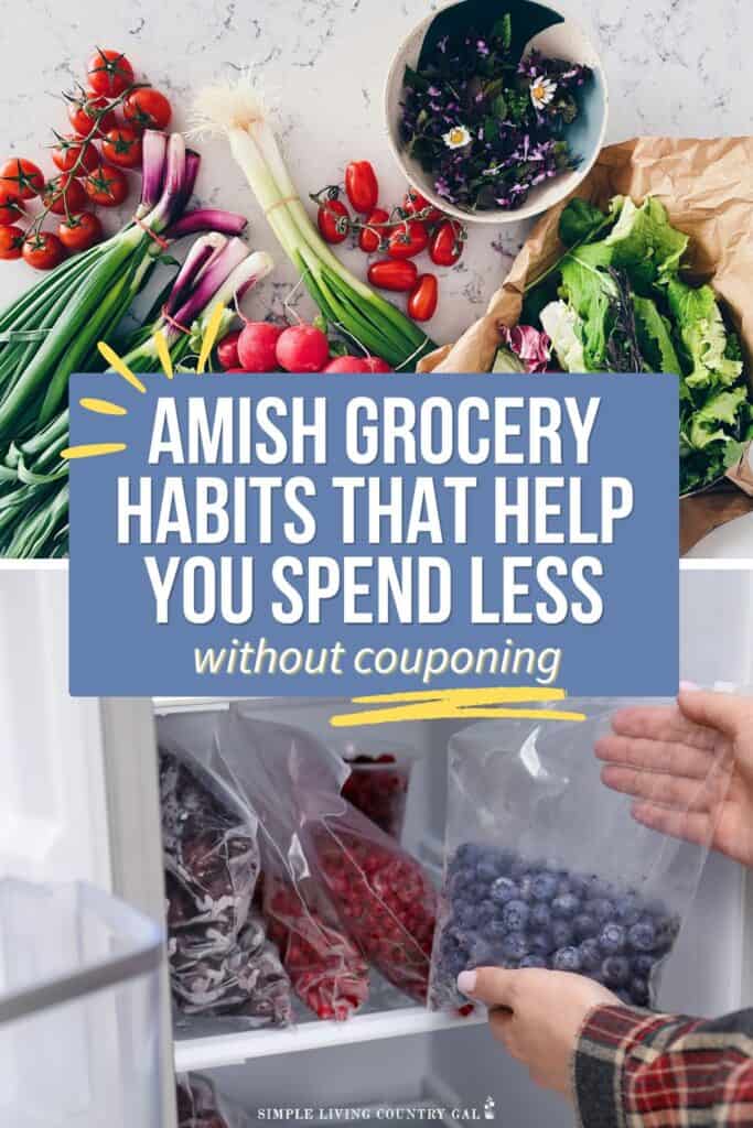 Amish Grocery Habits That Help You Spend Less Without Couponing