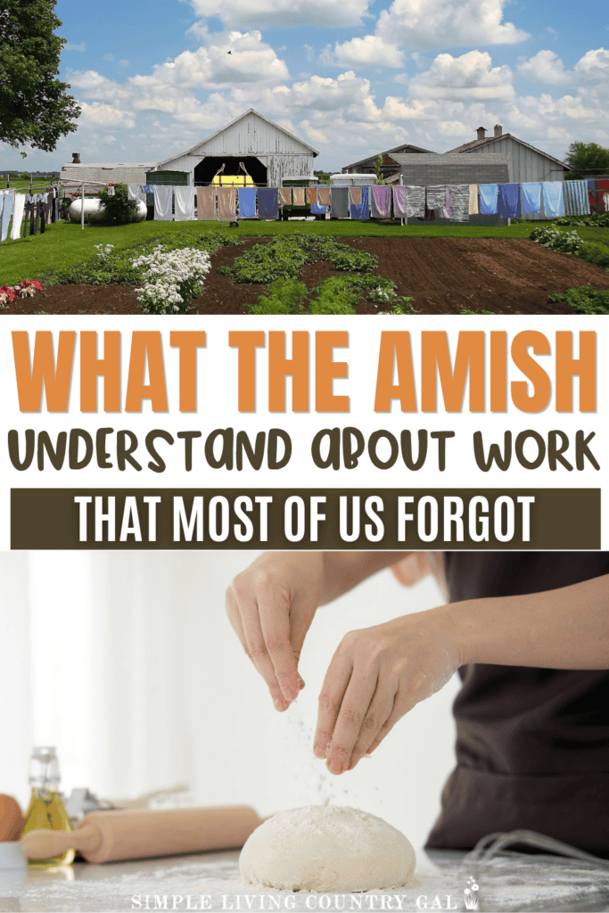 The Amish Work Ethic