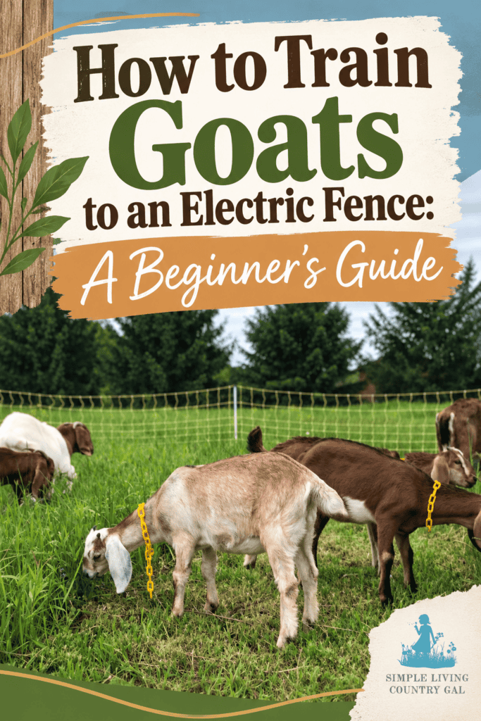How to Train Goats to an Electric Fence: A Beginner’s Guide
